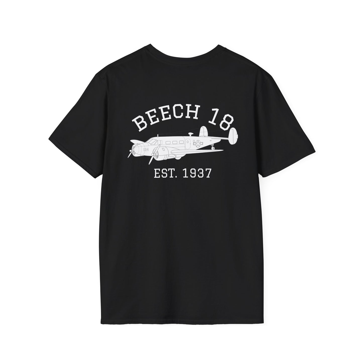 Beech 18 Vintage Aircraft T-Shirt