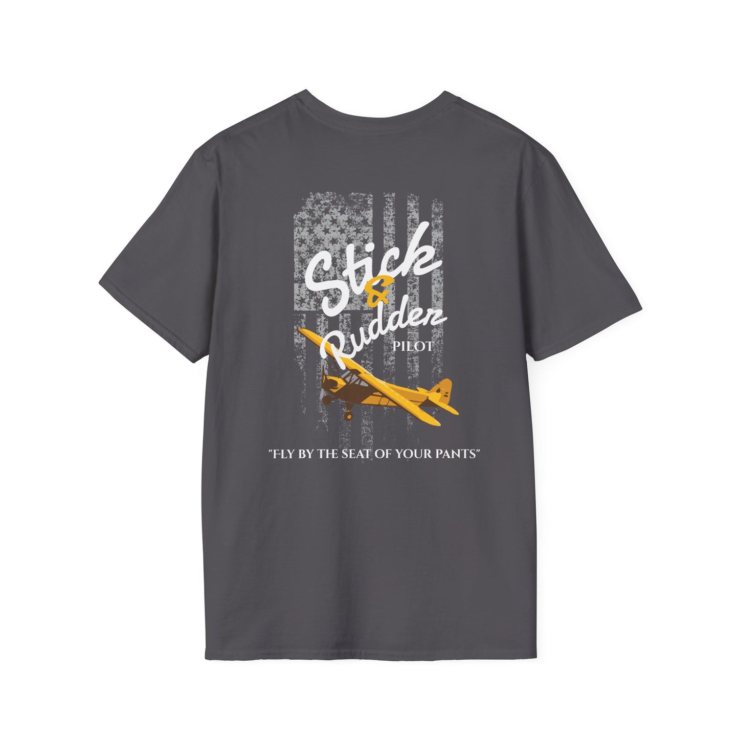 Cub Stick & Rudder Vintage Aviation T-Shirt