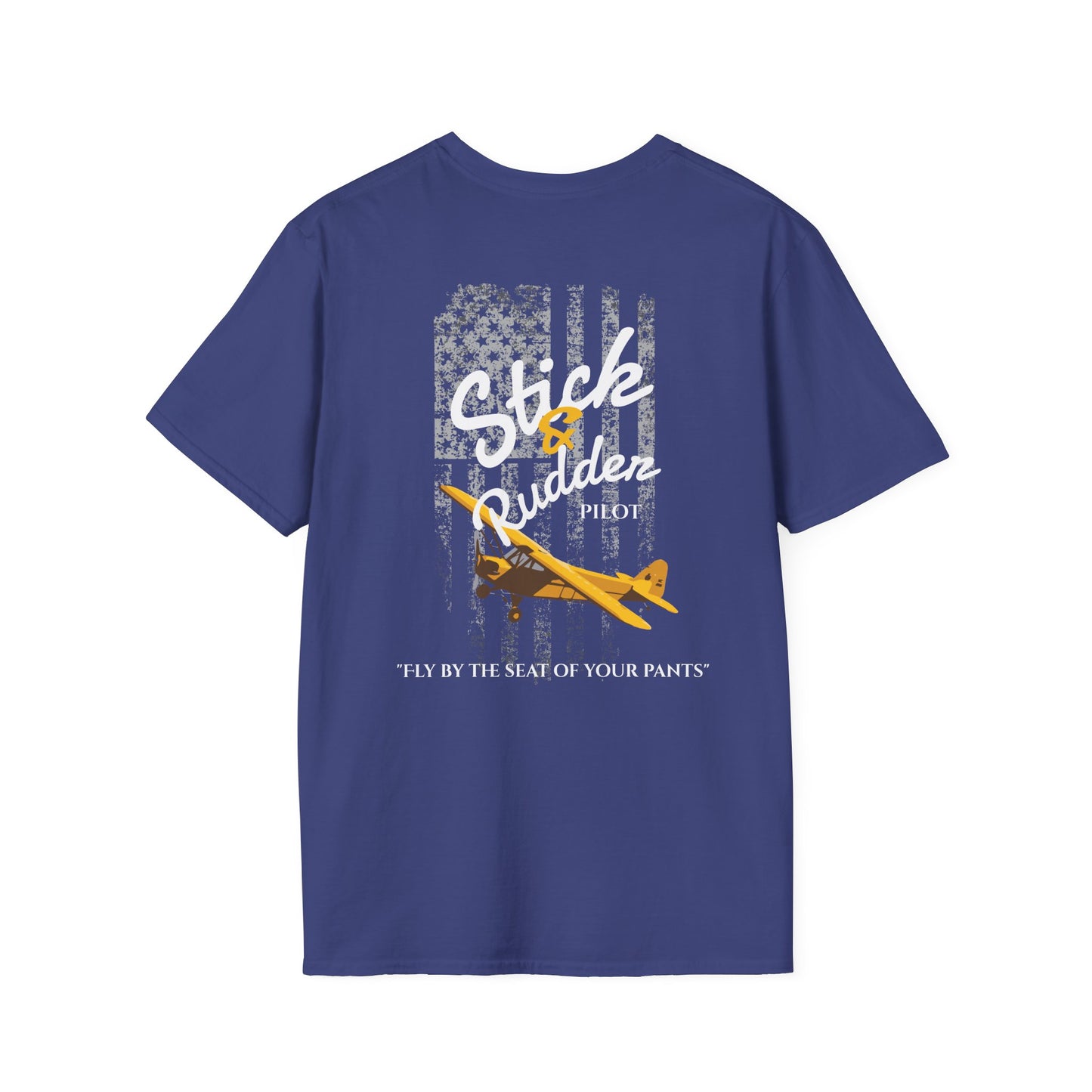 Cub Stick & Rudder Vintage Aviation T-Shirt