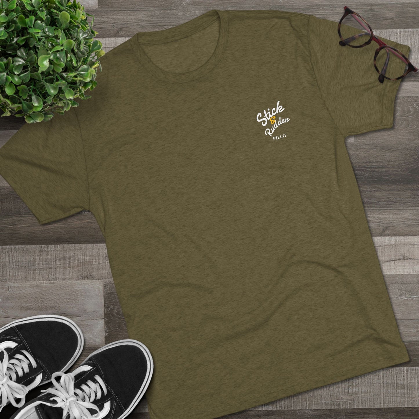Stick & Rudder T-Shirt, Perfect Gift for Pilots, Travel Enthusiasts, and Father's Day, Casual Wear, Unisex [...]
