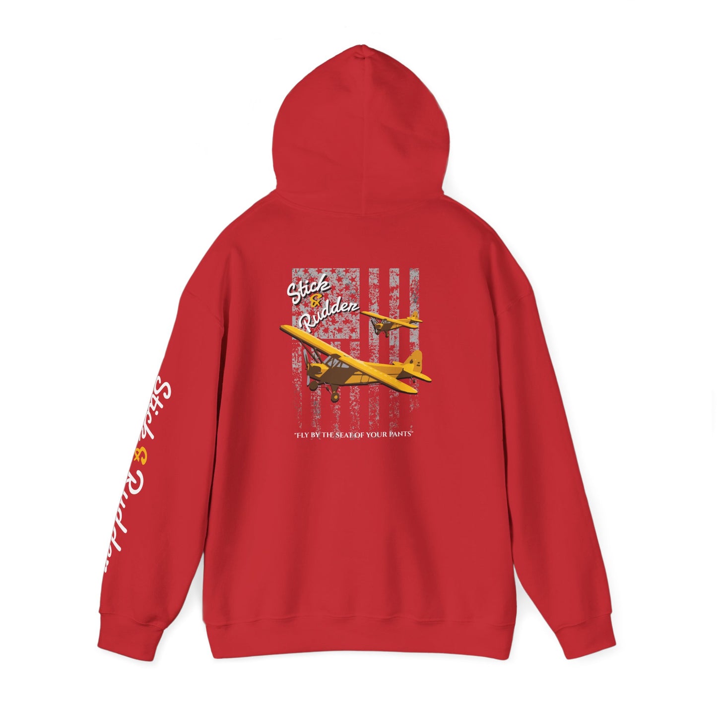 Stick & Rudder Aviator Vintage Hoodie, Unisex Pilot Sweatshirt, Retro Aviation Gift, Cozy Travel Wear, Unique Airplane Design