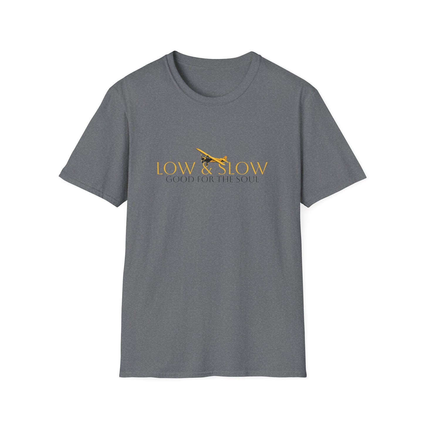 Low & Slow Taildragger Flying Aviation T-Shirt